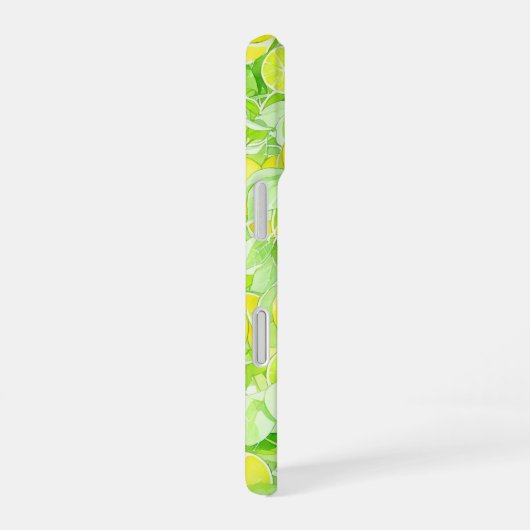 Lime & Lemon Botanical Phone Case iPhone 16 Hülle (Rechte Seite)