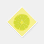 Lime Party Serviette (Ecke)