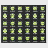Lime Puns gefallen dir nicht, ich bin sauer-ry Fru Geschenkpapier (Flach)