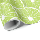 Lime slices geschenkpapier (Rolleneckpunkt)