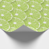 Lime slices geschenkpapier (Ecke)