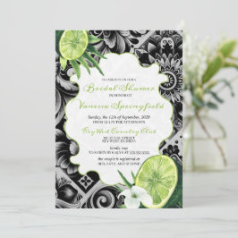 Lime Tile Bridal Shower  Einladung