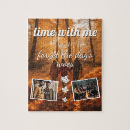 lime with me, forget the day's woes Foto Vorlag Puzzle