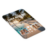 lime with me, leave trouble behind, Foto Vorlage Magnet (Rechte Seite)