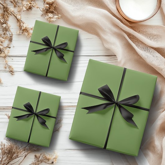 Limeade Solid Color | Classic | elegant Geschenkpapier Set