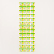 Limegrün Gelb Blau Pink 3D aufgeblasene Quadrate