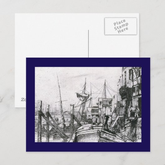 Limehouse Postkarte (Vorne/Hinten)