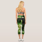 Limelight-Hydrangeas in meinem Rubio-Garten Capri Leggings (Rückseite)