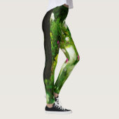 Limelight-Hydrangeas in meinem Rubio-Garten Leggings (Rechts)