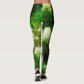 Limelight-Hydrangeas in meinem Rubio-Garten Leggings (Rückseite)