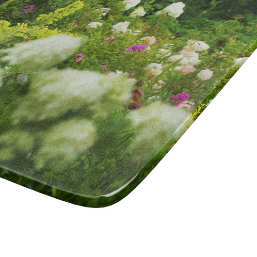 Limelight-Hydrangeas in meinem Rubio-Garten Schneidebrett (Ecke)