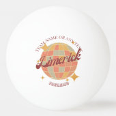 Limerick City Ireland Tischtennisklub Tischtennisball (Vorderseite)