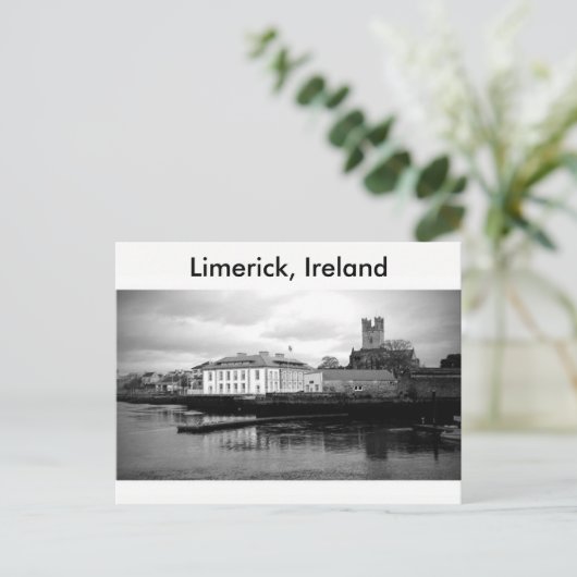 Limerick City, Irland Postkarte (Stehend Vorderseite)