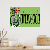 Limerick (gälisch) Poster Print (Küche)