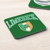LIMERICK Irland Getränkeuntersetzer (Linke Seite)