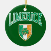 LIMERICK Irland Keramikornament (Vorne)