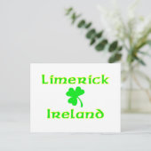 Limerick, Irland Postkarte (Stehend Vorderseite)