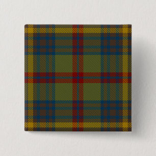 Limerick Landkreis Irish Tartan Button