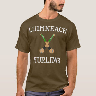 Limerick Luimneach Hurling Irish Landkreis Irland  T-Shirt