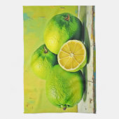 Limes helles Summer Pop Design Geschirrtuch (Vertikal)