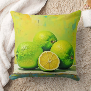 Limes helles Summer Pop Design Kissen