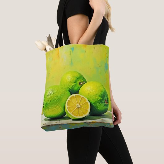 Limes helles Summer Pop Design Tasche (Von Nahem)