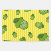 Limes Illustration Geschenkpapier Set (Vorderseite 2)