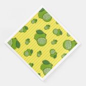 Limes Illustration Serviette (Ecke)