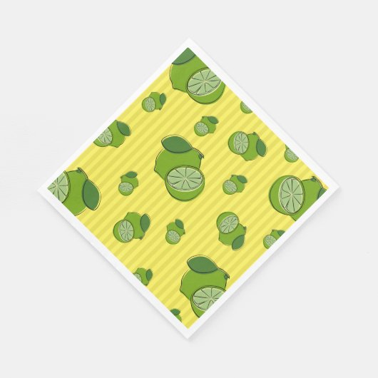 Limes Illustration Serviette (Ecke)