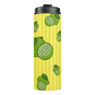 Limes Illustration Thermosbecher