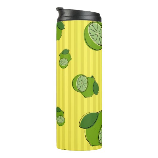 Limes Illustration Thermosbecher (Nach rechts gedreht)