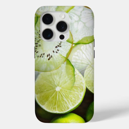 Limes, Kiwis und Gurken Case-Mate iPhone Hülle (Rückseite)