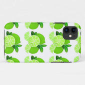 Limes | Limone Scheiben | Sonniges Zitrusmuster Case-Mate iPhone Hülle (Rückseite (Horizontal))