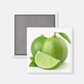 Limes Magnet (Vorderseite/Rückseite)