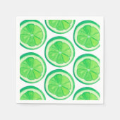 Limes - Papier Napkins Serviette (Vorderseite)