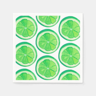 Limes - Papier Napkins Serviette