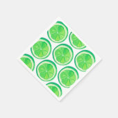 Limes - Papier Napkins Serviette (Ecke)