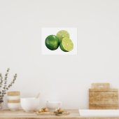 Limes Poster (Küche)
