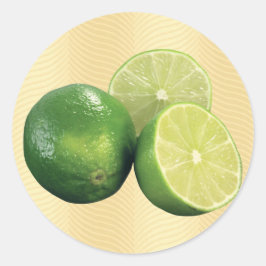Limes Runder Aufkleber