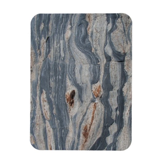 Limestone Boudinage Geology Magnet (Vertikal)