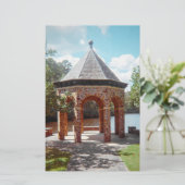 Limestone Gazebo Stationary Briefpapier (Stehend Vorderseite)