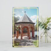 Limestone Gazebo Stationary Briefpapier (Stehend Vorderseite)