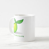 LimeSurvey schlicht Kaffeetasse (Vorderseite Links)