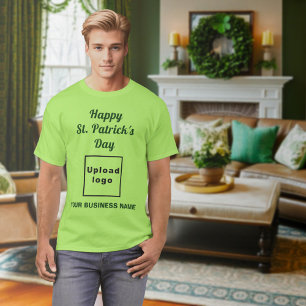 Limetöne St. Patrick's Day Business T-Shirt