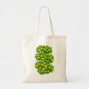 Limette Botanische Citrusfrucht Tragetasche