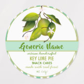 Limette Etiketten (Design 2)
