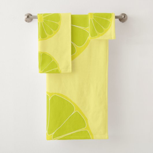 Limette Frucht Badhandtuch Set (Insitu)