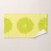 Limette Frucht Badhandtuch Set (Handtuch)