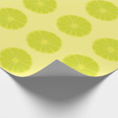 Limette Geschenkpapier (Ecke)