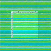 Limette Grünes Aqua Türkisblaues Muster Stoff (Kachel)